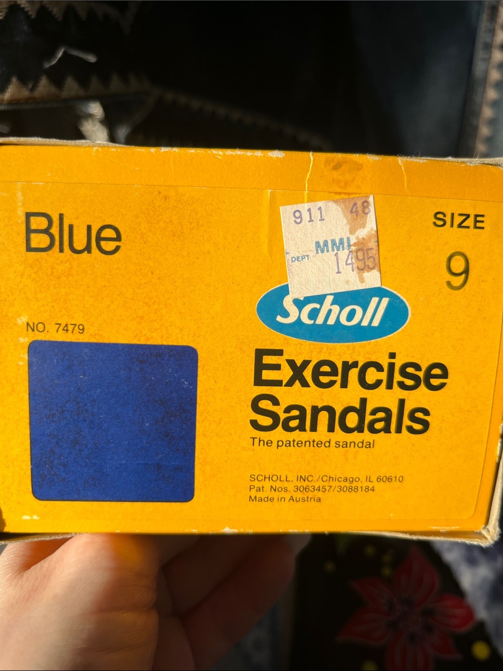 Rare vintage 80s Dr Scholls SZ 9 sandals Wooden Exercise Shoes Slides - Picture 5 of 6